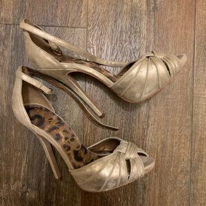 Sam Edelman Gold Heels